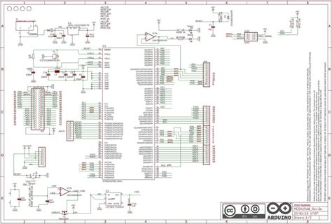 Arduino MEGA 2560 Schematics licensed under CC BY SA license [26 ...