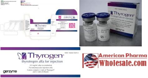 RX ITEM-Thyrogen 1.1Mg Vial 2 Thyrotropin Alfa Intramusc Vial 1.1 Mg By Theracom