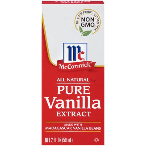 Is Vanilla Extract Gluten Free Mccormick : McCormick Pure Vanilla ...