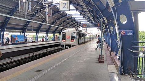 Delhi Metro's Violet Line services disrupted, after railing collapse