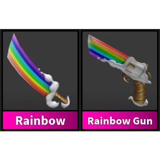 Mm2: Rainbow Set - Game Items - Gameflip