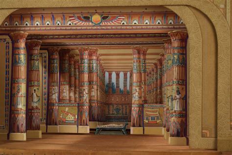 Remarkable set of miniature Masonic theater scenery receives conservation treatment