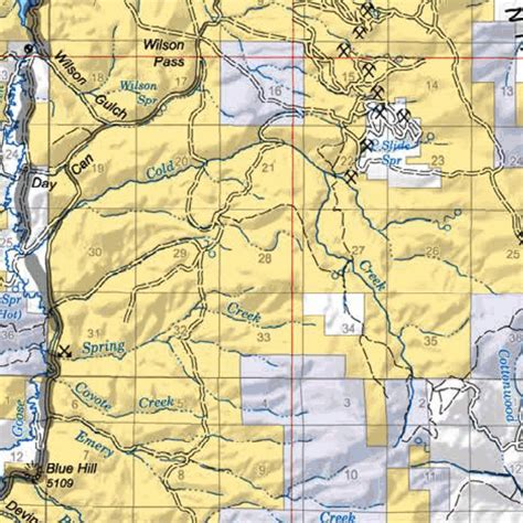 Sawtooth National Forest Minidoka Ranger District Forest Visitor Map ...