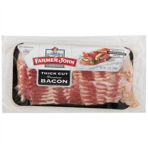 Farmer John® Premium Thick Cut Hardwood Smoked Bacon, 12 oz - Kroger