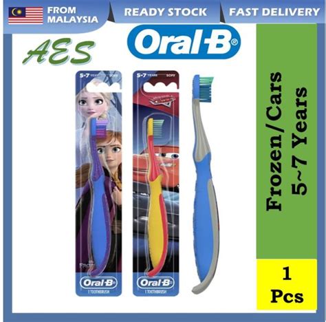 Oral-B Stages 3 kids manual toothbrush (5-7 years) Disney Frozen/Cars Design | Lazada