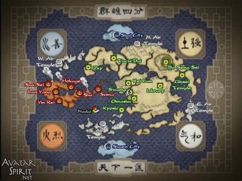 What kind of place is Nadai? Next to Kyoshi Island : r/TheLastAirbender