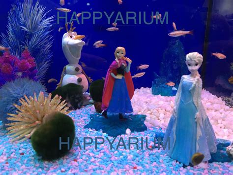 #Frozen #movie themed # tropical #aquarium for little girls and boys ...