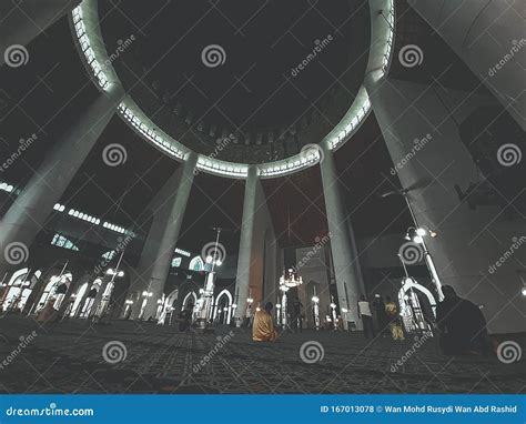 Mosque Interior Design in Malaysia Editorial Stock Photo - Image of ...