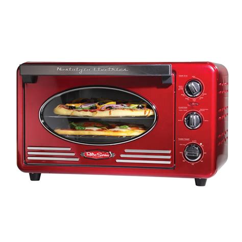 Nostalgia 6-Slice Red Toaster Oven at Lowes.com