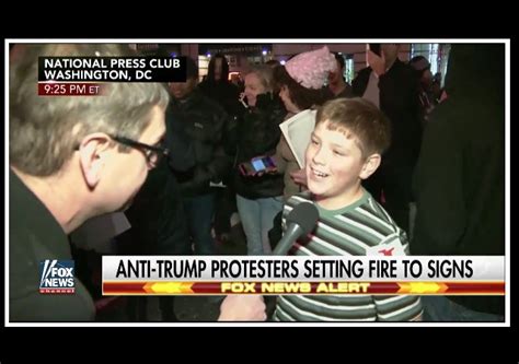 Drew Carey's Son Helped Start Fire at Anti-Trump Protest