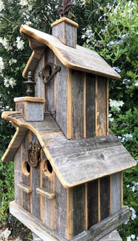 Birdhouse Ideas To Make Your Garden More Beautiful 56 | Casa de pajaros, Casas para pajaros ...