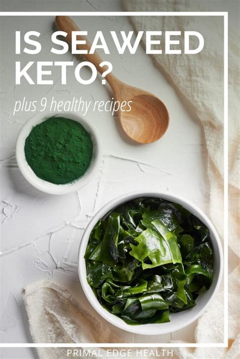 All You Need To Know: Is Seaweed Keto? + Recipes!