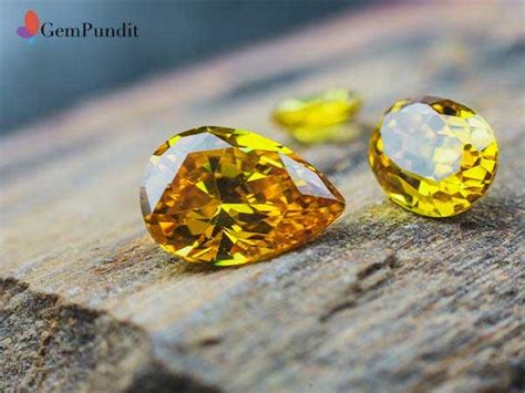 Yellow Topaz Gem