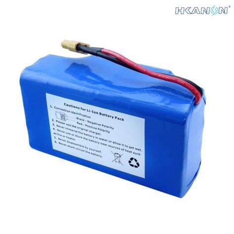 18650 Lithium Ion Battery Pack , 36v Hoverboard Battery Environmentally ...