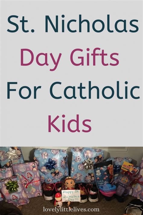 St. Nicholas Day Gifts For Catholic Kids - Lovely Little Lives