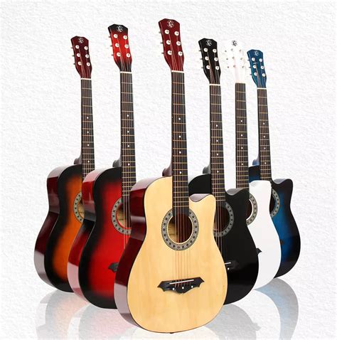 Guitarra Acustica Para Principiantes 38 Colores