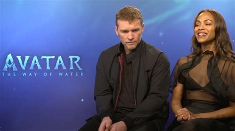 Avatar 2 Stars Zoe Saldaña and Sam Worthington on Sequel Saga