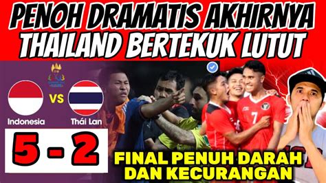 INDONESIA VS THAILAND FINAL 5-2 SEA GAMES 2023 FULL HIGHLIGHTS - YouTube