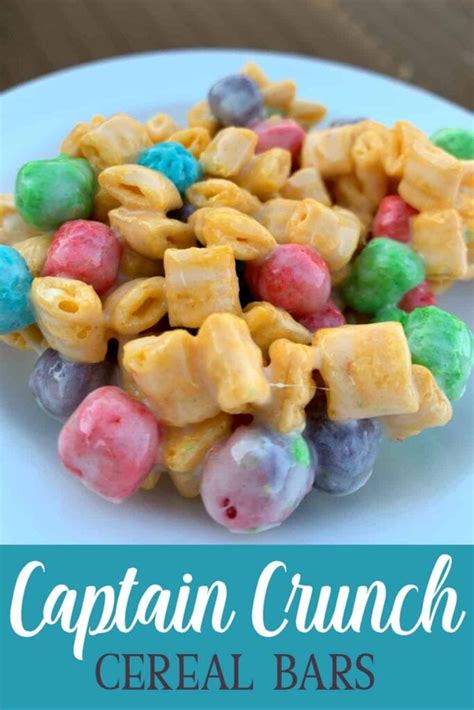 Captain Crunch Cereal Bars - Plowing Through Life