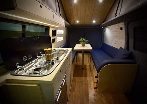 U shape layout VW T5/T6 LWB camper conversion— RETROFITTED CAMPERS in 2021 | Camper conversion ...