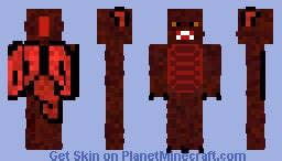 Fire Dragon Minecraft Skin