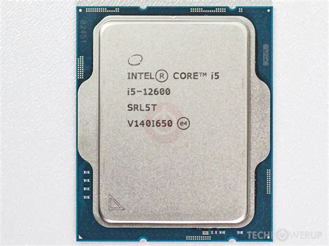 Intel Core i5-12600 Specs | TechPowerUp CPU Database