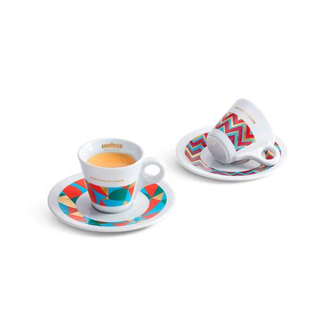 Lavazza Espresso cups and spoons – Coffee cup and spoons set | Lavazza