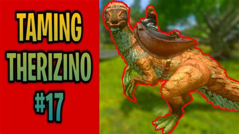 Taming Therizino without trap,ark mobile part 17,deadzone - YouTube