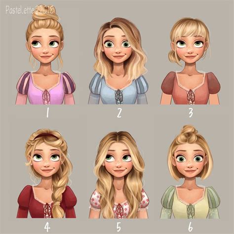 I Re-Imagined Disney Princess Hairdos | Disney hairstyles, Disney princess fashion, Disney hair