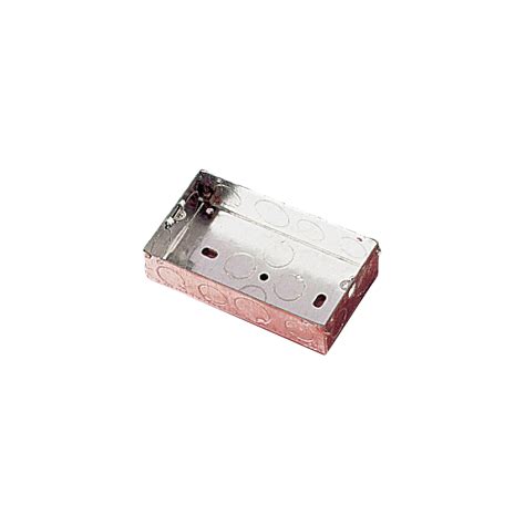 APPLEBY MB235 Steel 2 Gang Flush Mounting Box With 1 x Fixed Lugs ...