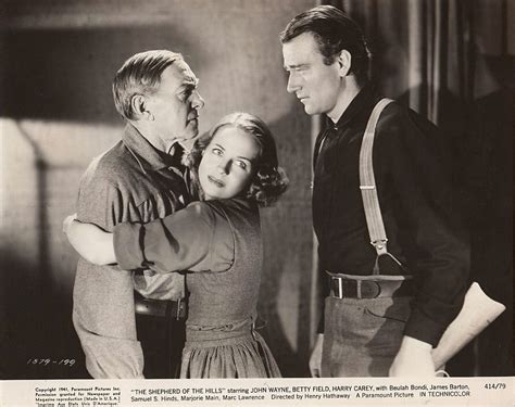 THE SHEPHERD OF THE HILLS (1941) - Harry Carey, Betty Field & John ...