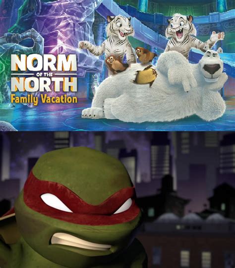 Raphael angry at Norm of the North 4 by Dreddzilla on DeviantArt