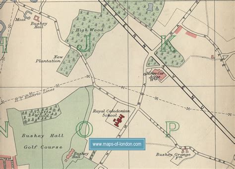 Map of Watford, London