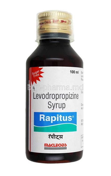 Buy Rapitus Syrup, Levodropropizine Online