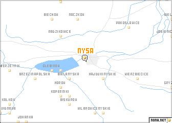 Nysa (Poland) map - nona.net