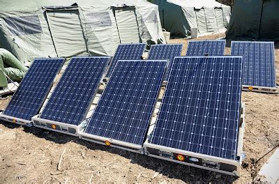 Lightweight Solar Power Generator Enters Full Production For Military Use