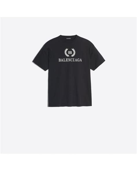 Balenciaga Bb T-shirt in Black for Men | Lyst UK