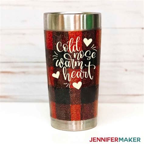 DIY Vinyl Decals for Tumblers: Cozy Fall & Winter Sayings! - Jennifer Maker