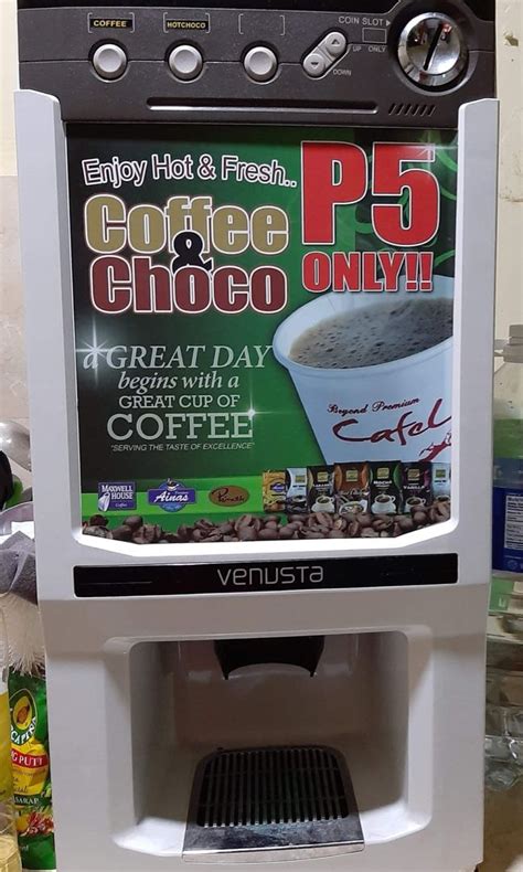 Venusta coffee vending machine, TV & Home Appliances, Kitchen ...