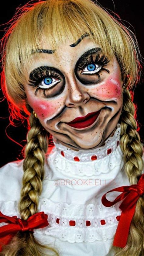 Pin by Kathy Magallanes on ANNABELLE. THE DOLL in 2020 | Halloween face ...