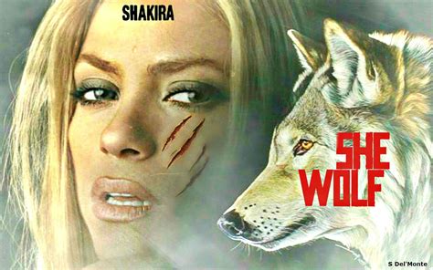 She Wolf - Shakira. Based on the album #Shakira https://www.facebook.com/Shadrachart Wolf Poster ...