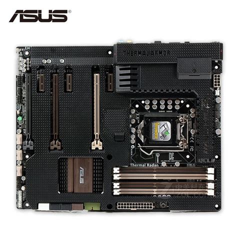 Original Used Asus SaberTooth Z77 Desktop Motherboard Include Thermal ...