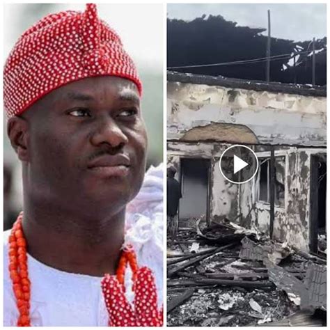 Ooni Of Ife Palace Apartment On Fire - Voice Air Media_The News You Need