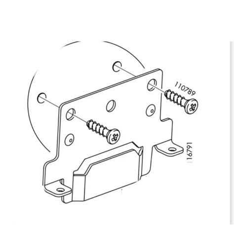 IKEA BED FRAME Center Support Beam Mounting Plate & Screws - 116791 - 110789 £14.27 - PicClick UK