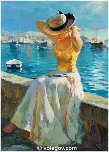 Volegov.com :: LA MER, painting,