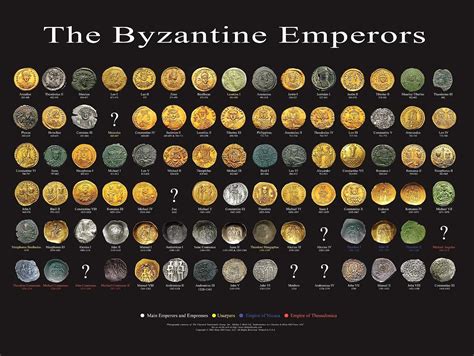 Byzantine Emperors, in chronological order | Byzantine, Roman empire ...