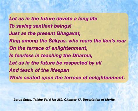 Excerpt from Lotus Sutra : r/Buddhism