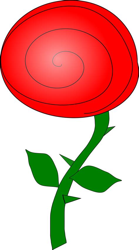 Clipart - rose