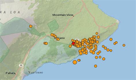 Hawaii volcano eruption update: Where is Mount Kilauea volcano MAP ...