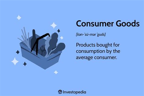 Consumer Goods Meaning Types And Examples – Theme Route